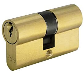 Yale Cilindro Europeo di Sicurezza per Serratura Y210KD2727D1000 Color Ottone, 27/27 mm, 3 Chiavi, Pronto da Installare