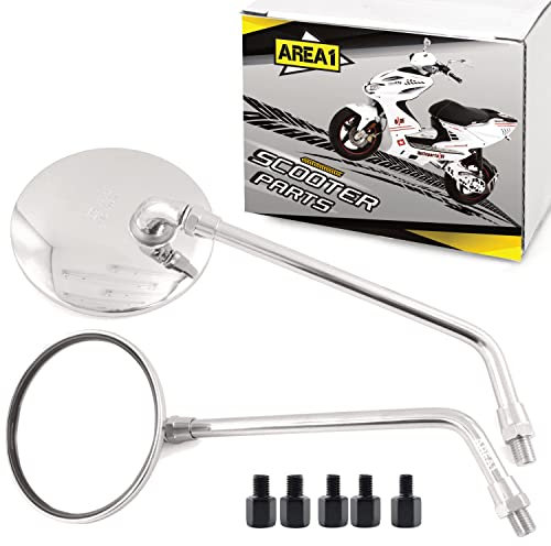 Area1 Spiegel Set kompatibel mit GT Union Cafe Racer STS, Cross, Striker, Patriot, E-Runner (V7)