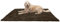 FurHaven 60 x 48 Highly Absorbent Dog Door Mat for Muddy Paws, 100% Washable, Perfect for Entryway, Kitchen, & Bathroom Use - Chenille Shammy Rug - Mud (Brown), Jumbo Plus/XXXL
