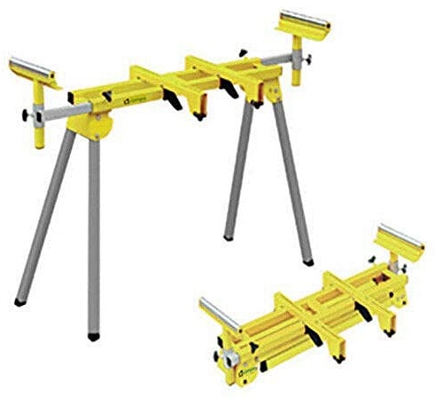 Compa Cavalletto porta troncatrici, Piedi richiudibili con bloccaggio rapido, Estensione massima dei supporti 75 cm, Portata massima 150 kg, Dimensioni 93/196 x 54 x 81/93 cm - 9,8 kg