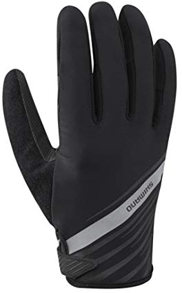 SHIMANO Lange Handschuhe SH, Unisex Erwachsene, Schwarz, M