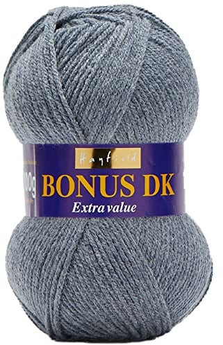 Sirdar Hayfield Bonus DK Double Knitting, Granite Marl (593), 100g