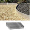 Green-Split Jeu de 10 Bordures de Jardin en Aluminium Ultra résistantes, de 10cm x 1m (10m Long), Color:Ohne Farbe