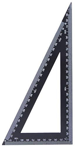 Carpenter Triangle Lineal 30/60 Grad Schwarz für Architekten Ingenieure(120 * 300mm)