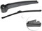 AutAng Heckwischerarm Heckscheibe Hinten Scheibenwischer Heckscheibenwischer Kompatibel mit VW, Skoda, Seat, Universal, Wischerblatt, 1 Stück, Länge 34 cm