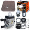 Mtanlo Carburatore per Stihl HS45 FS55 FS38 HS45 Trimmer con ZAMARB-99 Kit di Riparazione Carburatore Filtro Aria L7T/BPMR7A Candela Filtro del Carburante