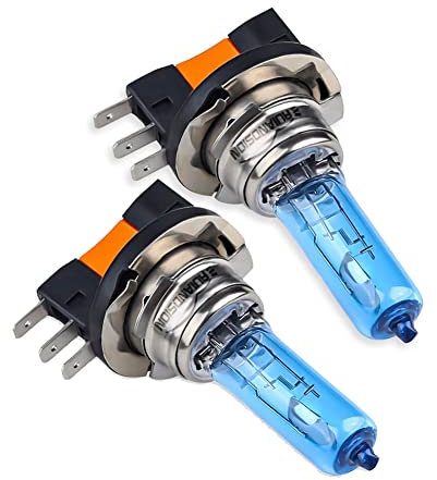 Ruiandsion H15 Halogen Scheinwerferbirnen, H15 12V 15/55W Xenon White Birne Ersatz Scheinwerfer, Packung mit 2