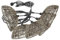PR Home of Scandinavia Outdoor Lichterkette Hue grau 30 cm (5 St)
