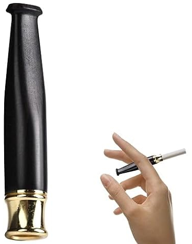 Porte-Cigarette Bois, Fume-cigarette, portable réutilisable, convient aux cigarettes Regular, finition lisse, fait à la main