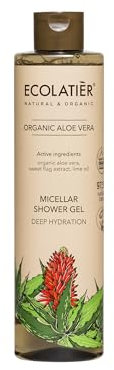 Duschgel Lifting & Straffung Bio-Cannabisöl ECOLATIER®, 350 ml - Vegan zertifiziert - 97,5% natürlichen Ursprungs - Mit Bio-Cannabisöl, Vetiveröl und Beifußextrakt
