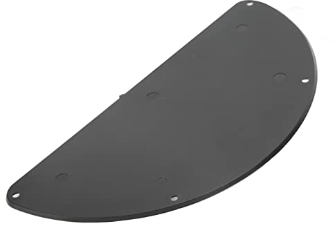 Guitar Cavity Cover Plate Bass Cavity Cover Plate Bass Back Pick Guard Guitar Back Pickguard Guitar Accessories Guitar Cavity Cover Plate Plastic Black 4 Holes Pickguard Back Cover