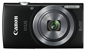 Canon IXUS 160 Point and Shoot Digital Camera - Black (Renewed)