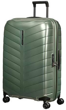 Samsonite Attrix - Spinner L, Koffer, 75 cm, 97 L, Grün (Basilikumgrün)