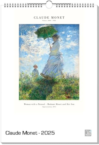 artboxONE Kalender 2026 Claude Monet Wandkalender A3 2026 Natur