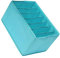 ANDRESLAD 1stk Unterwäsche Schminkschubladen-organizer 7-zellen-unterwäsche-organizer Schrank Unterwäsche Organizer Kommode Schubladenteiler Socken Blue 210d-polyester