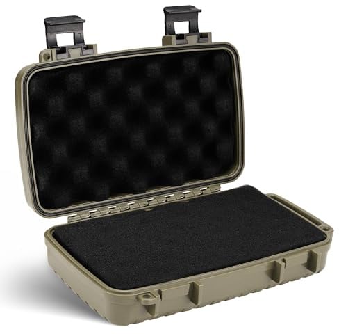 Mecarmy B20 Edc Aufbewahrungsbox, kompakter, wasserdichter Hartschalenkoffer mit entferntem Schaumstoff, kleiner Trockenbehälter für Outdoor-Ausrüstung, Werkzeuge, Elektronik, langlebig, tragbar, für