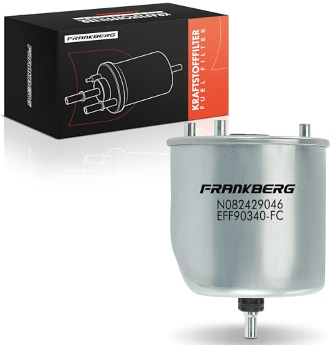 Frankberg Kraftstofffilter Dieselfilter Kompatibel mit ASX GAW 207 208 I/II 2008 I C3 3008 Berlingo 308 206+ Proace C4 Replace# 9672320980