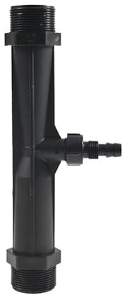 SHIOFRCN Dispositivo de riego por Goteo de Rosca de 1,5 (1-1/2) Pulgadas, inyector de Fertilizante Venturi, eyector de Tubo de Agua for jardín y Agricultura, hogar y jardín, 1 ud.