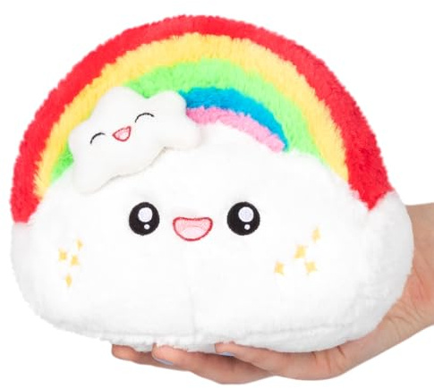 Squishable - Snacker Regenbogen - 17 cm - Weiches Kuscheltier Sammlerstück - Beans