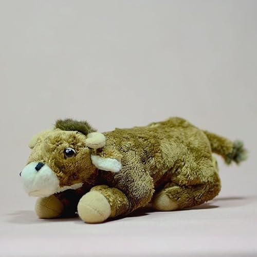 ThisToffGuys 10,2 Liegendes Plüschtier, Weiches Stofftier, Süßes Bison-Plüschtier