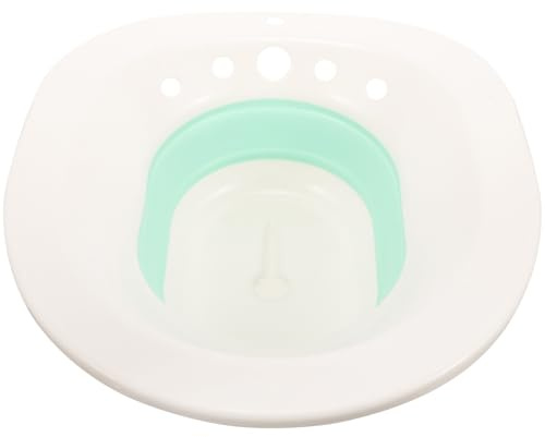 TOVINANNA Portable Bidet Washing Bowl Plastic Foldable Basin for Toilet Nursing Care Postpartum Women