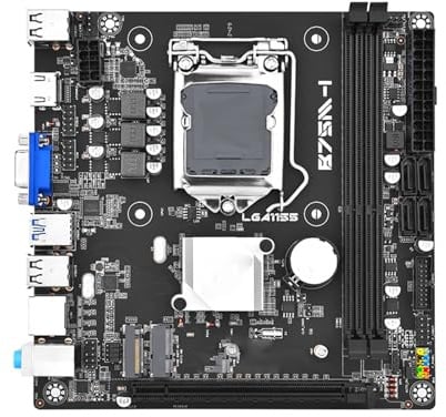 Placa Madre Fit For JINGSHA B75 Mini itx LGA 1155 Compatible con 4 DDR3 USB3.0 SATA3 NVME WiFi Placa Mae 1155 Placa mae PC Gamer B75 LGA1155