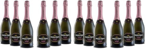 Rocca dei Forti Spumante Rosé Brut - Pacco da 12 x 750 ml