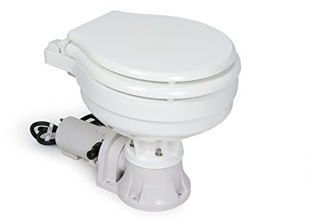 wellenshop Boot WC elektrisch mit Zerhacker Bootstoilette Schiffstoilette Toilette