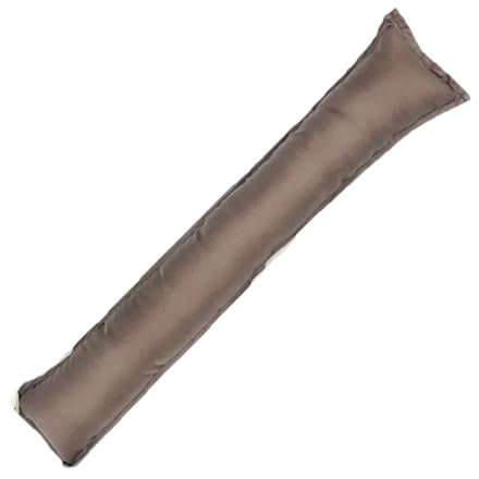 Rohi Door Draught Excluder – Energy Door Draft Stopper Insulator – Insects & Noise Stopper Draft Excluder for Doors Cushion – Heavy Duty Draft Excluder for Doors & Windows (Camel Tan, Pack of 1)