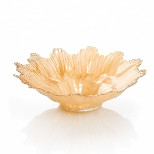 Tammaro Home Kernstück Murano Glas Modell Alabaster Honey