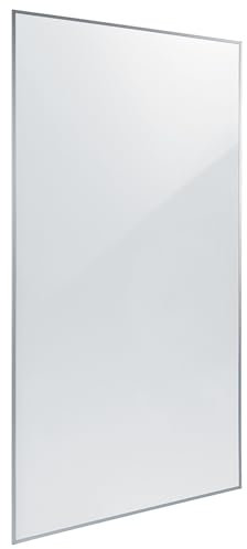 SIGEL MU020 mobiles Whiteboard Meet up, magnetisch, beidseitig nutzbar, 90x180 cm, mit silbernem Alurahmen