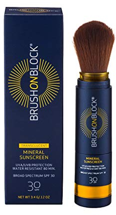 Brush on Block Translucent Mineral Sunscreen 30SPF 3,4g