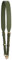 MoreChioce Damen Taschengurt Breite,106cm-125cm Verstellbar Leder Schultergurt Umhängegurt Trageriemen für Tasche Tragetaschen,Tee Grün + Gold