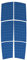 Caredy Boot Decking Sheet, Grip Mat Traktionsmatte Surf Traktionspad rutschfeste Bootsboden Surfboard Pads 6PCS Eva Anti-Rutsch-Volldeck Grip Surfboard Boot Yacht Traktionspad(Blau)