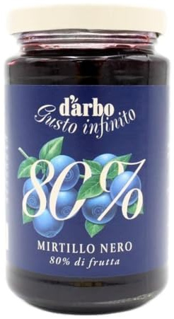 D'Arbo Zuckerreduziert Konfitüre Heidelbeere, 250 g
