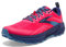 Brooks Damen Cascadia 16 Laufschuh, Pink Flossen Cobalt, 36 EU