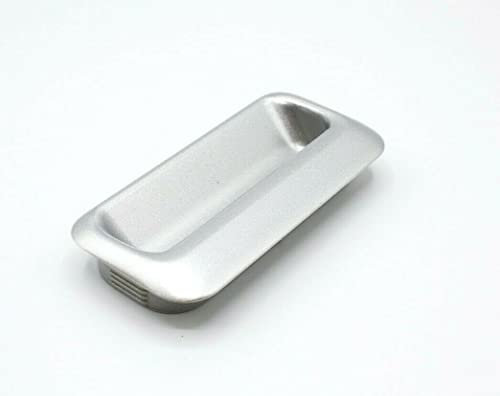 2 St. Griffmuschel Muldengriff Kunststoff - für Schränke, Schubladen und Türen (Typ 5, 105 x 50 mm)