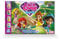 Disney Juego de Mesa Princess Race N Chase, 4 Piezas de Juego de Princesas Incluidas, Belle, Ariel, Rapunzel y Jasmine, Gran Regalo para niños a Partir de 4 años