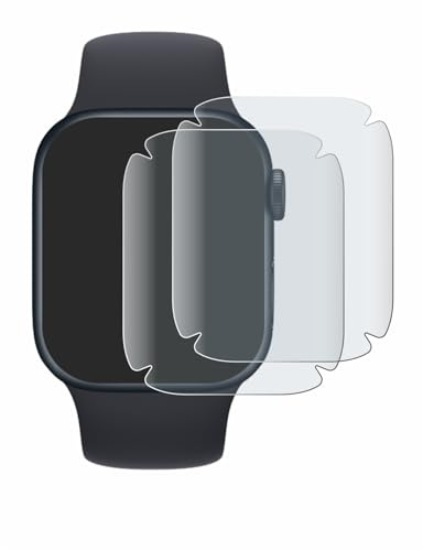 BROTECT Schutzfolie für Apple Watch Series 8 | (41 mm) 2 Stück Entspiegelnder Displayschutz Made in Germany Matte Full-Screen Folie 3D Curved Anti-Reflexion Montage Kit