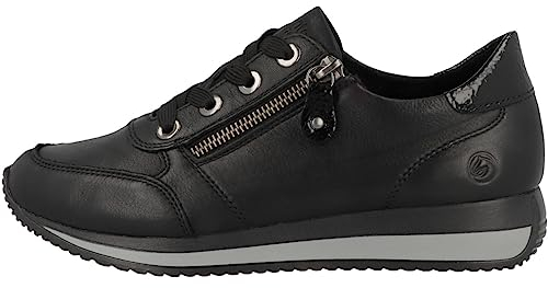 Remonte Damen D0H11 Sneaker, Schwarz/Schwarz/Black / 01, 42 EU