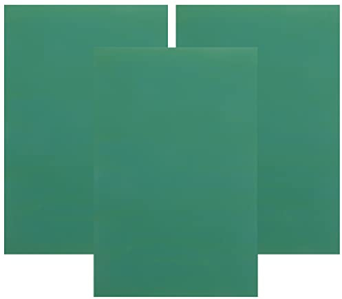 Operitacx 3 Stücke Linoleumplatte Gummi Schnitzblöcke Linoleum Block Stempel Blätter Gravieren Weiche Gummimatten Für Stempel Schnitzen Druckgrafik Grün