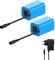 Lixada Nesting Boat Battery, 7.4V 12000mAh Akku Ersatz für Nesting Boat Köderboot Fischereimittel, Angelköder Boot