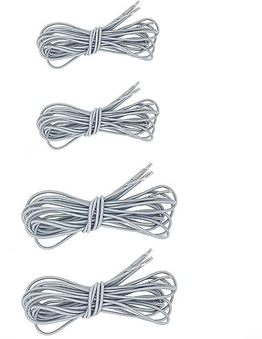 4 Stück Ersatzteil für Seile, elastische Schnur für Liegestühle, Gartenliege, Gartenliege, Stuhl für Sonnenliegen, Gartenstühle, Outdoor-Liegestühle