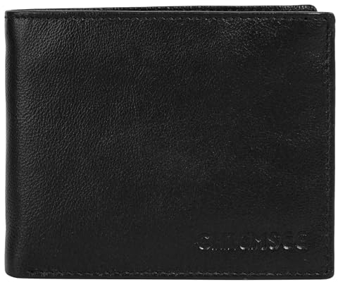 Chiemsee Geldbörse Echt Leder Herren | schwarz | 022005