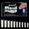No C Curve Extra Long Square Nail Tips for Acrylic Nail Professional Straight Flattened Cover False Nail Tips