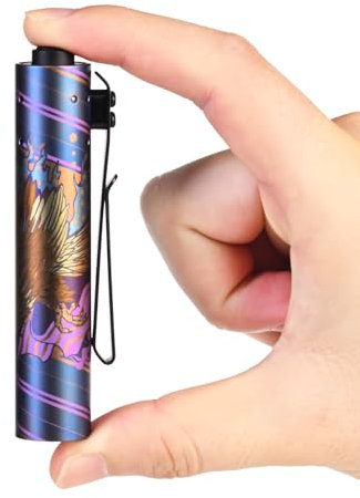 ACEBEAM Rider RX 700 High Lumens EDC AA Rechargeable LED Flashlight with Clip, Super Bright Mini Flash Light, 519A-V1 LED 90+ High CRI for Camping, Emergency, Home