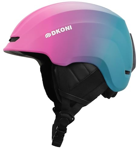 DKONI Skihelm, Snowboardhelm für Herren & Damen, Zwei-Stufen-Belüftungssystem, Schneesporthelm für Erwachsene, Jugendliche & große Kinder