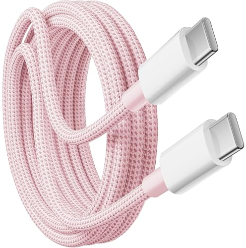 For Galaxy Z Flip 8 / Z Fold 8 / Z Fold 8 Ultra Charger, Samsung Galaxy Z Flip 7 FE/Z Fold/Flip / 7/6 / 5/4 / 3/2, 60W [1M] Fast USB C Charging Cable (PINK, 1M)