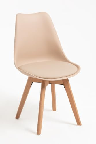 Regalos Miguel - Packs Sillas Comedor - Pack 2 Sillas Synk Basic - Beige