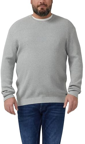 s.Oliver Strukturmix-Pullover aus Reiner Baumwolle